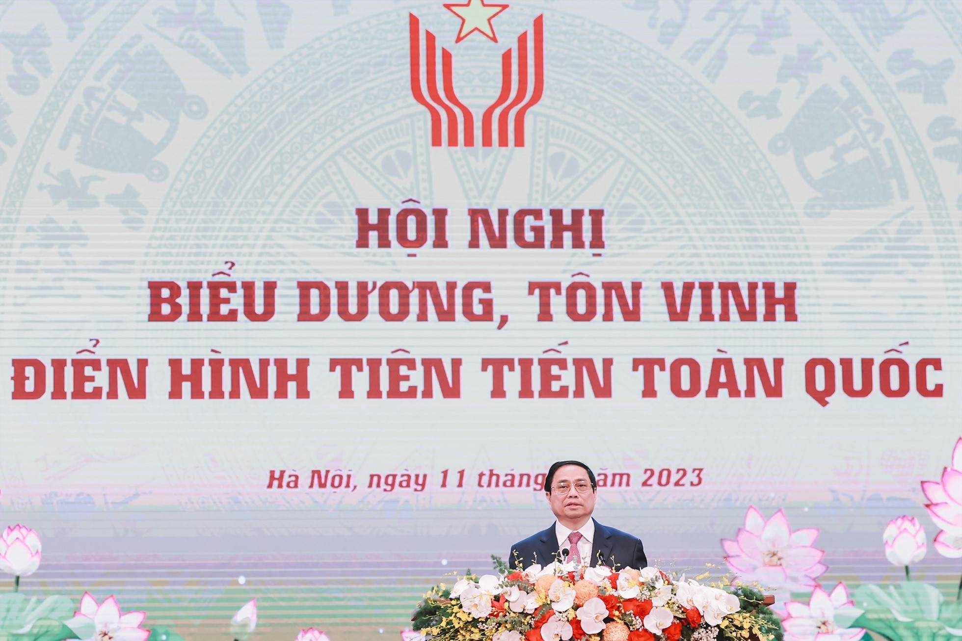 Thủ tướng Chính phủ Phạm Minh Chính - Chủ tịch Hội đồng Thi đua Khen thưởng Trung ương. Ảnh: Hải Nguyễn
