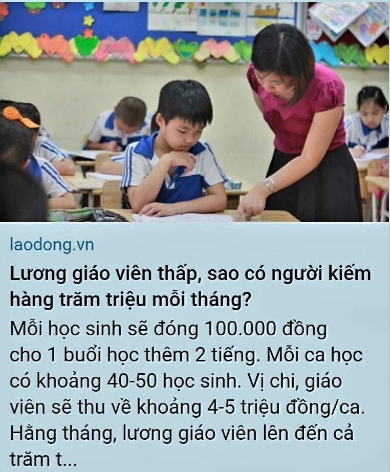 Bài viết đăng trên Báo Lao Động điện tử ngày 26.9.2022.