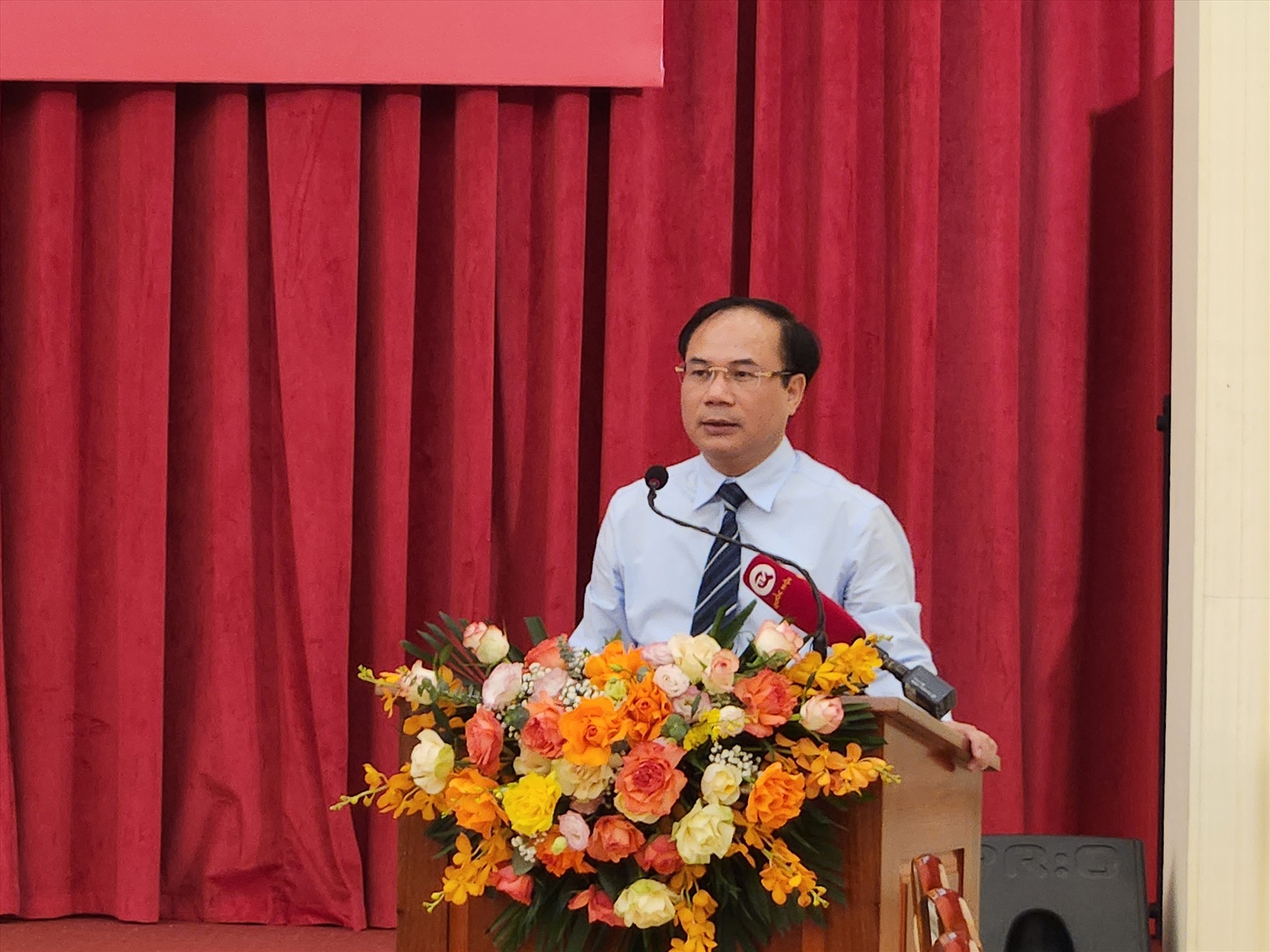 Thứ trưởng Bộ Xây dựng ông Nguyễn Văn Sinh. Ảnh: Cao Nguyên.