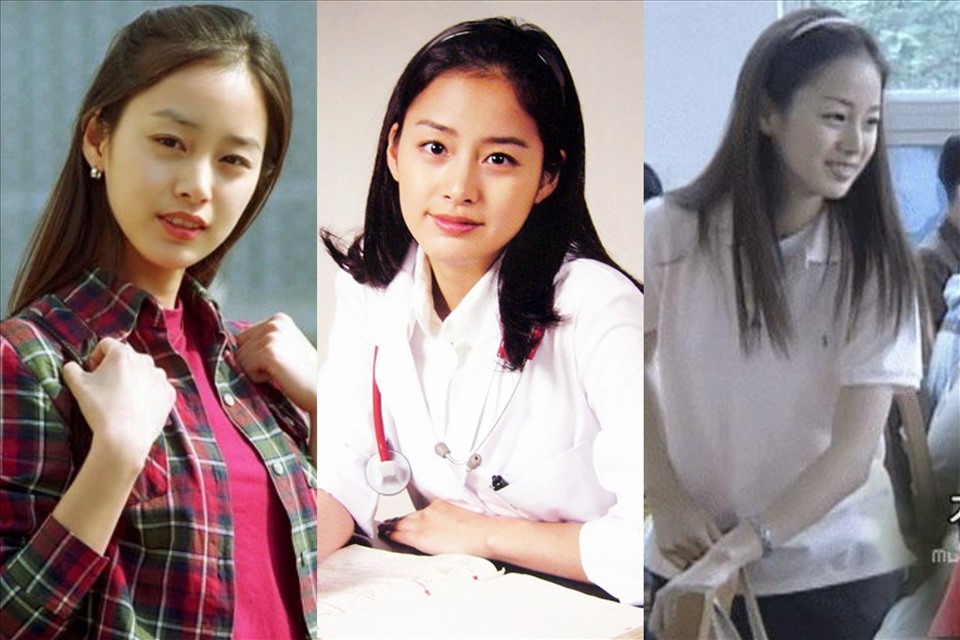Kim Tae Hee thời trung học và sinh viên. Ảnh: Allkpop
