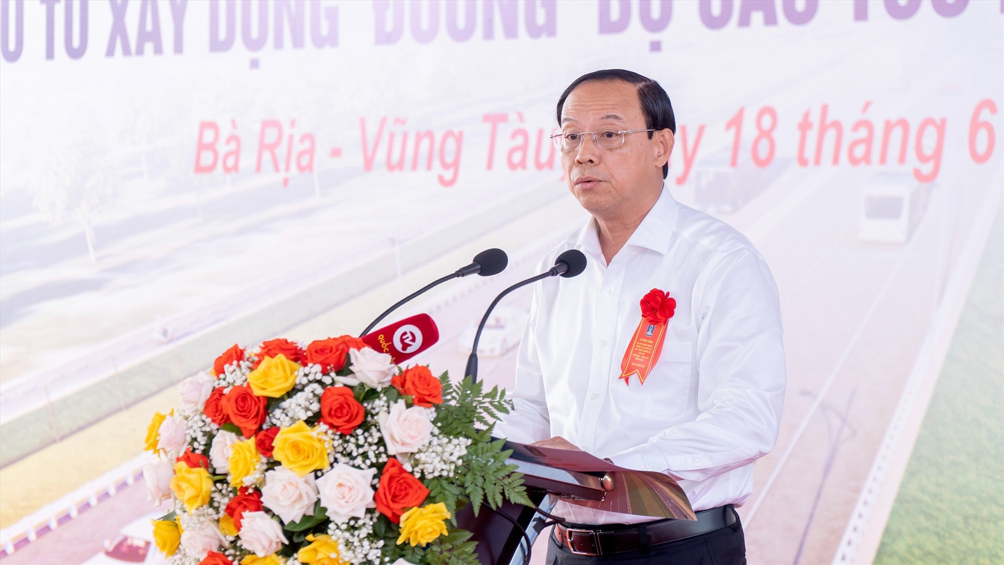 ông Nguyễn Văn Thọ - chủ tịch UBND tỉnh Bà Rịa - Vũng Tàu. Ảnh: Trí Độ