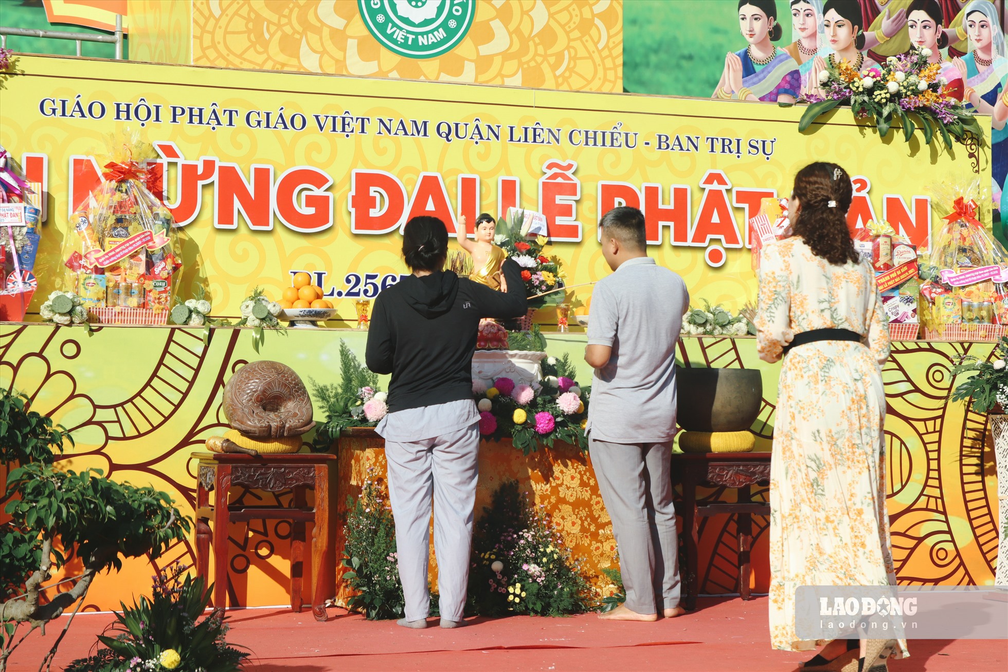 Đại lễ Khánh đản Đức Phật Thích Ca Mâu Ni được tổ chức trọng thể tại chùa Pháp Lâm, quận Hải Châu, TP Đà Nẵng