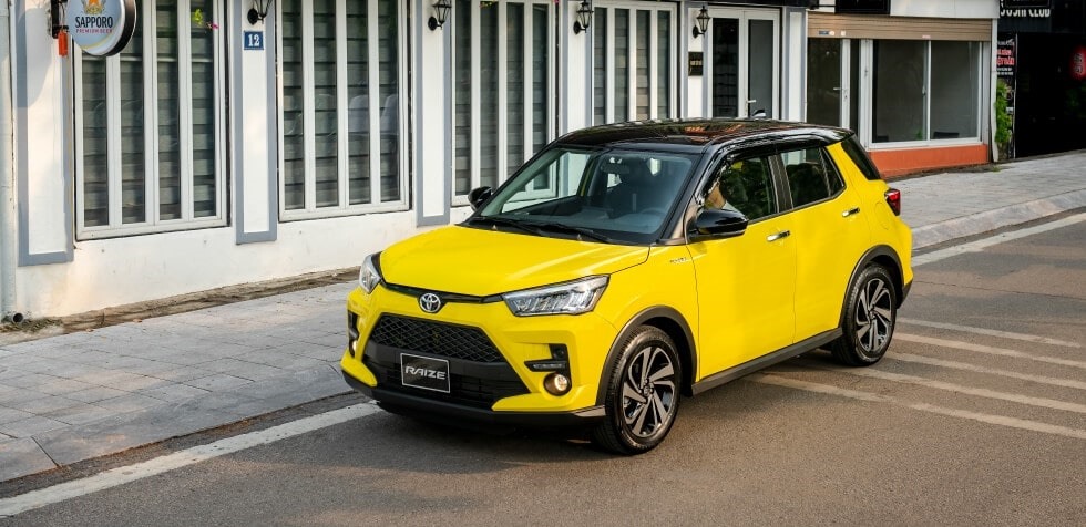 Toyota triệu hồi 255 xe Raize tại thị trường Việt Nam từ 20.6. Ảnh: Toyota