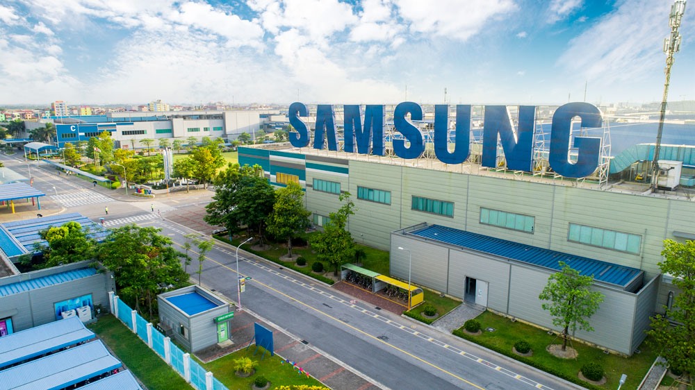 Nhà máy Samsung Bắc Ninh. Ảnh: Báo Bắc Ninh