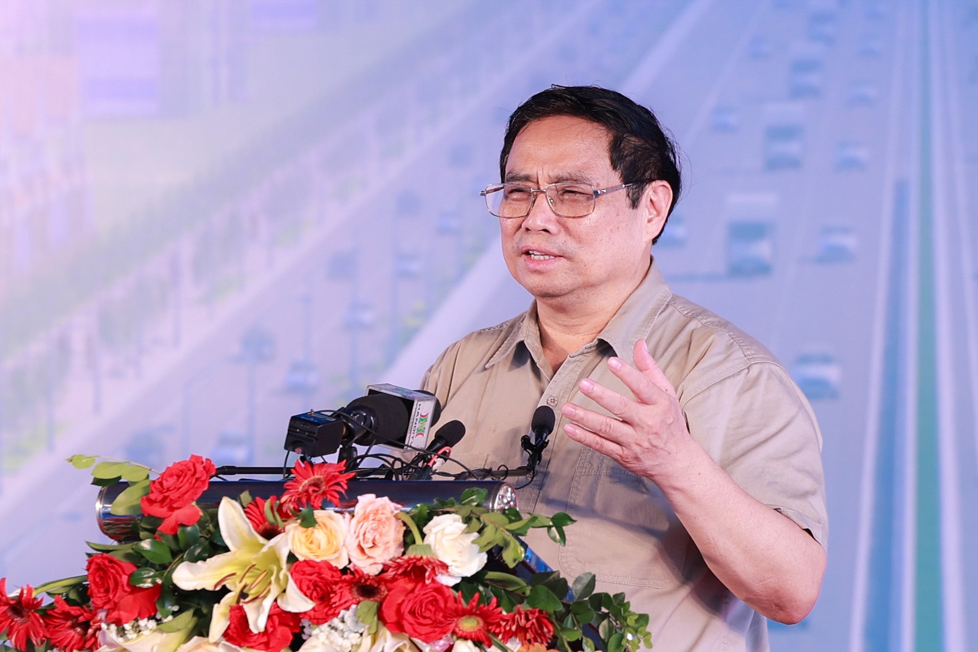 Thủ tướng Chính phủ Phạm Minh Chính phát biểu. Ảnh: Hải Nguyễn