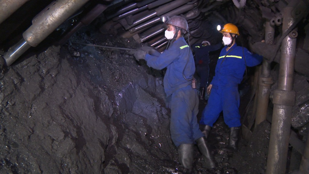 Tỷ lệ lao động thợ mỏ hầm lò bỏ việc trong năm 2022 vẫn còn cao (trên 70%). Ảnh: Vinacomin.