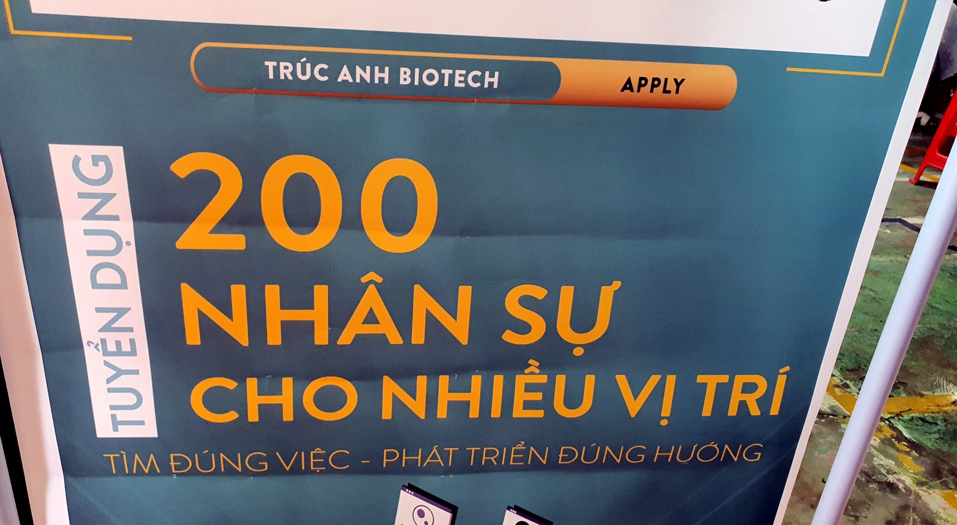 Một doanh nghiệp tại tỉnh Bạc Liêu tuyển dụng 200 vị trí việc làm. Ảnh: Nhật Hồ