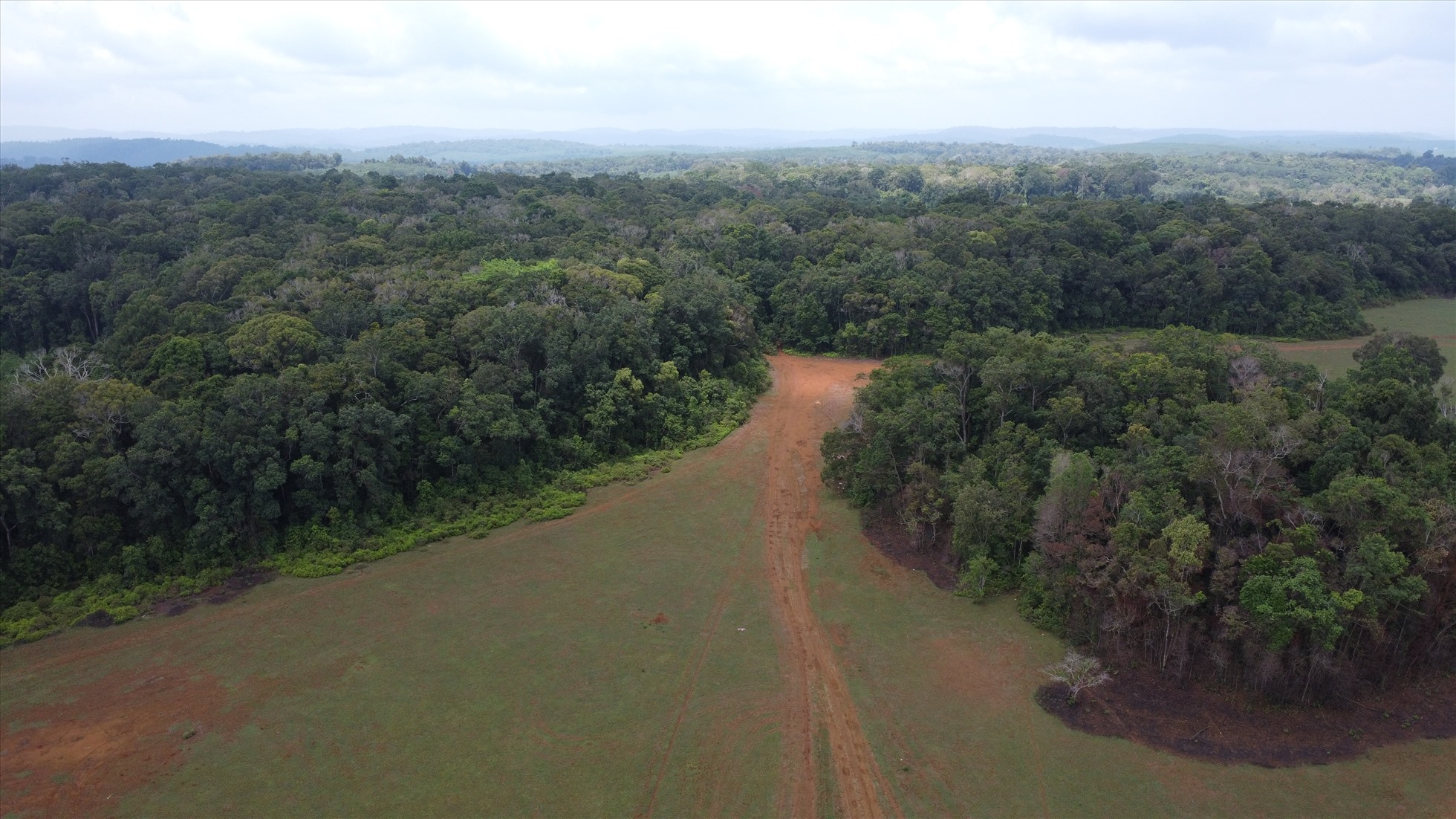 Nhìn từ trên cao xuống vùng đất còn nhiều rừng nhất ở Bình Phước - 4