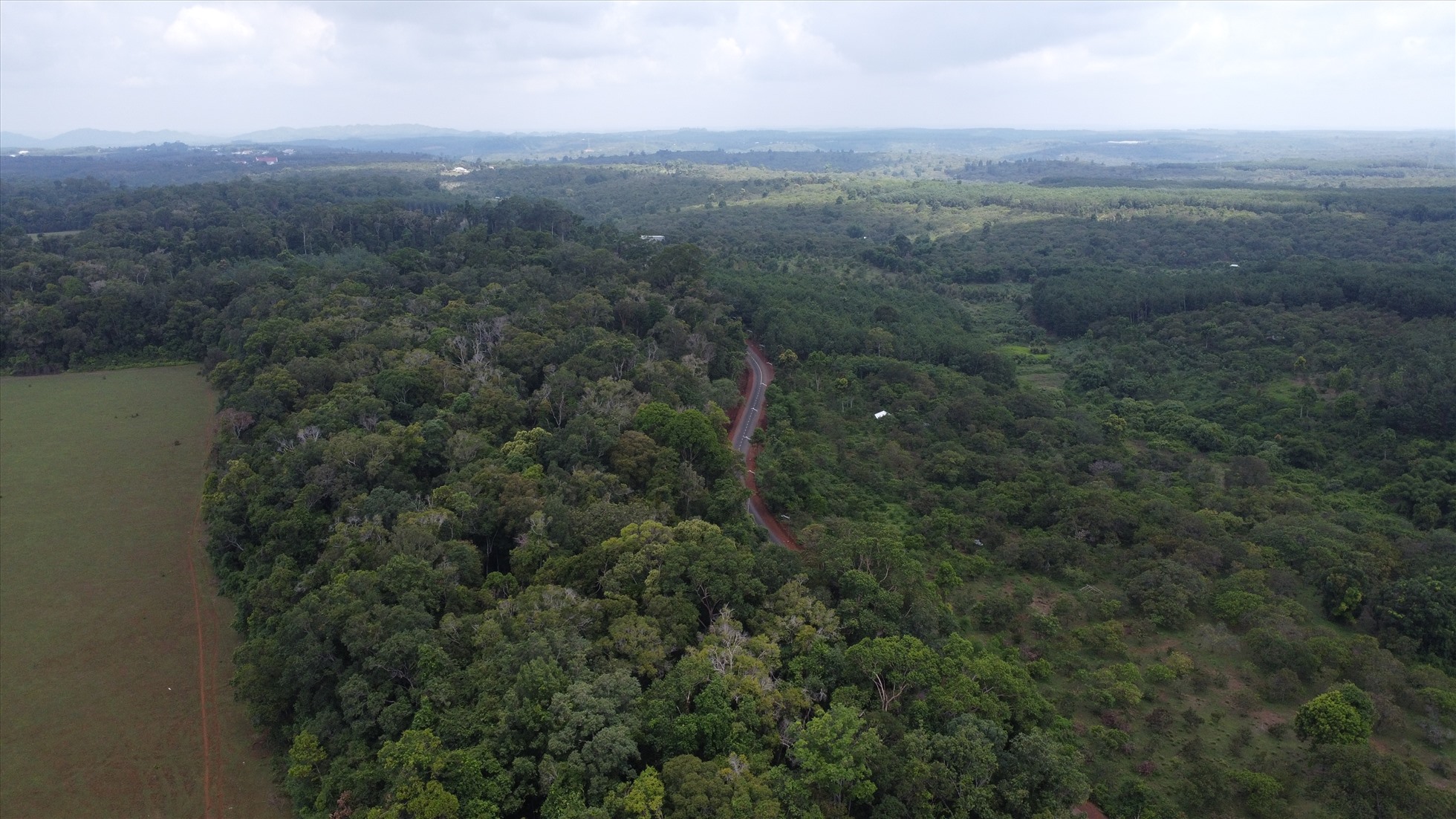 Nhìn từ trên cao xuống vùng đất còn nhiều rừng nhất ở Bình Phước - 3