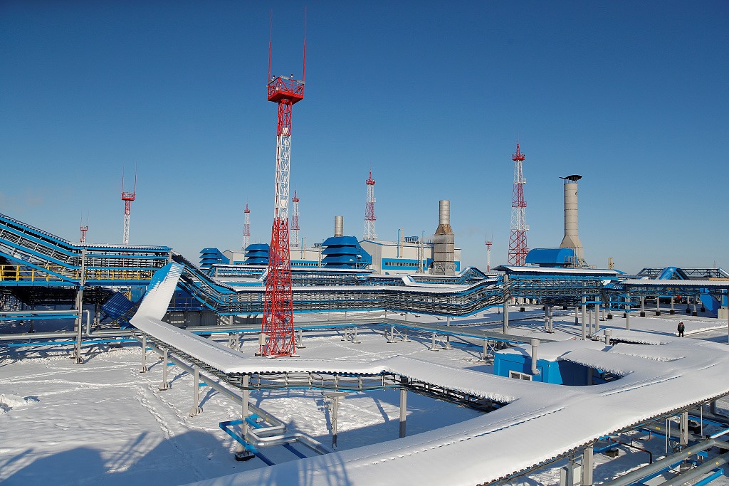 Một trạm của đường ống Power of Siberia 1. Nga và Trung Quốc đang lên kế hoạch xây dựng Power of Siberia 2. Ảnh: Xinhua