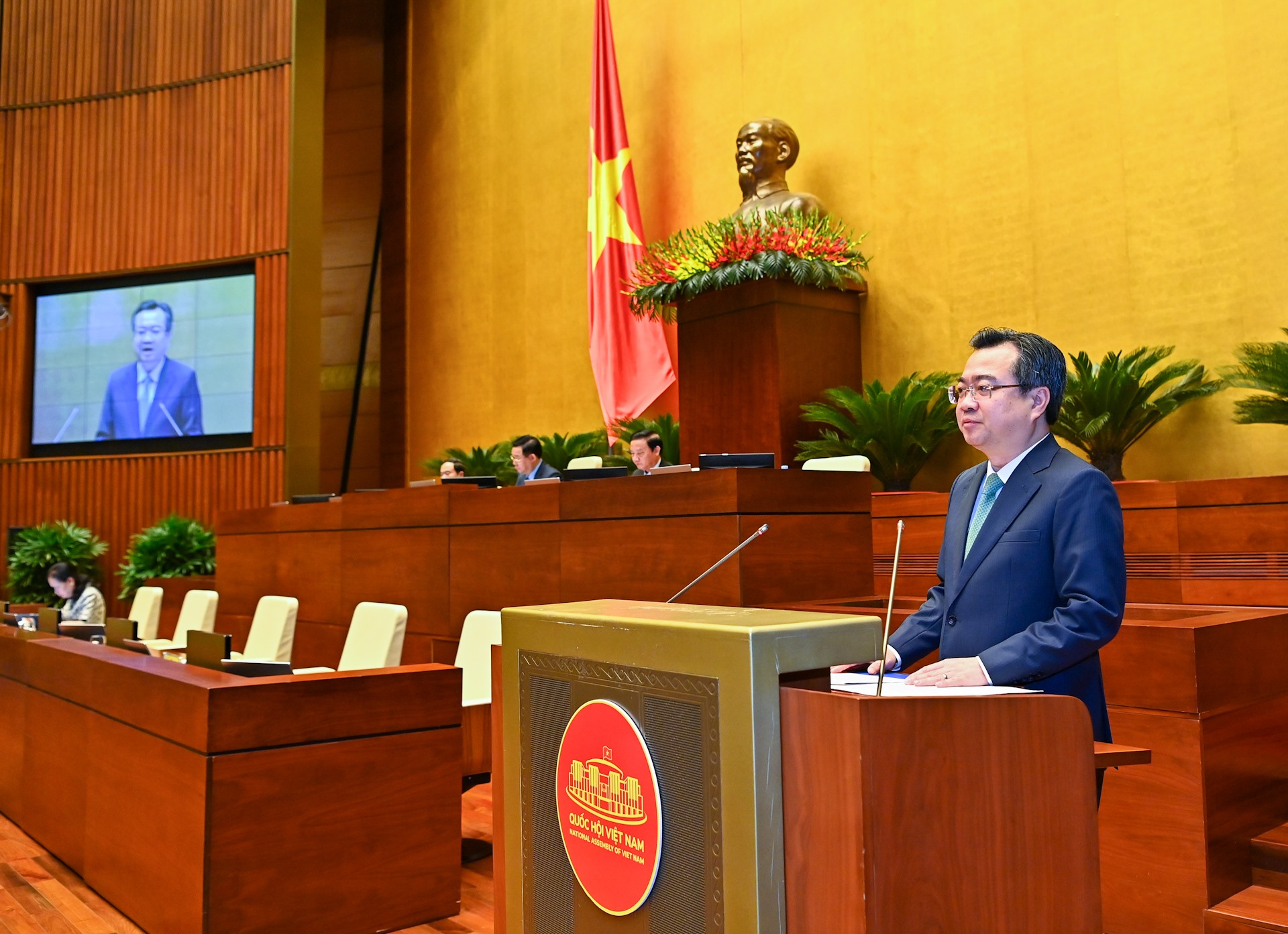 Bộ trưởng Bộ Xây dựng Nguyễn Thanh Nghị. Ảnh: Phạm Đông