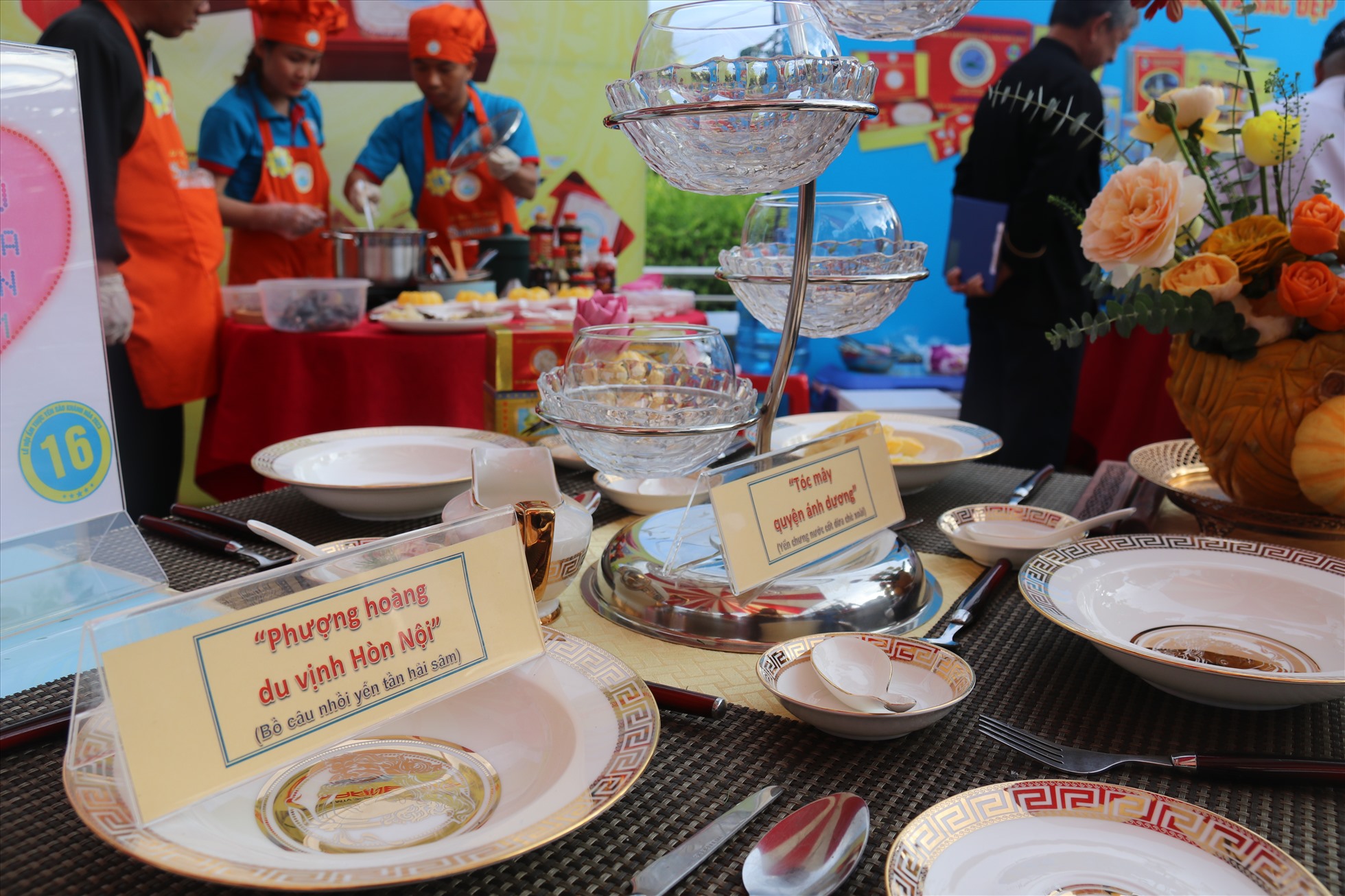 Những món ăn đặc sắc từ yến sào Khánh Hòa. Ảnh: Phương Linh