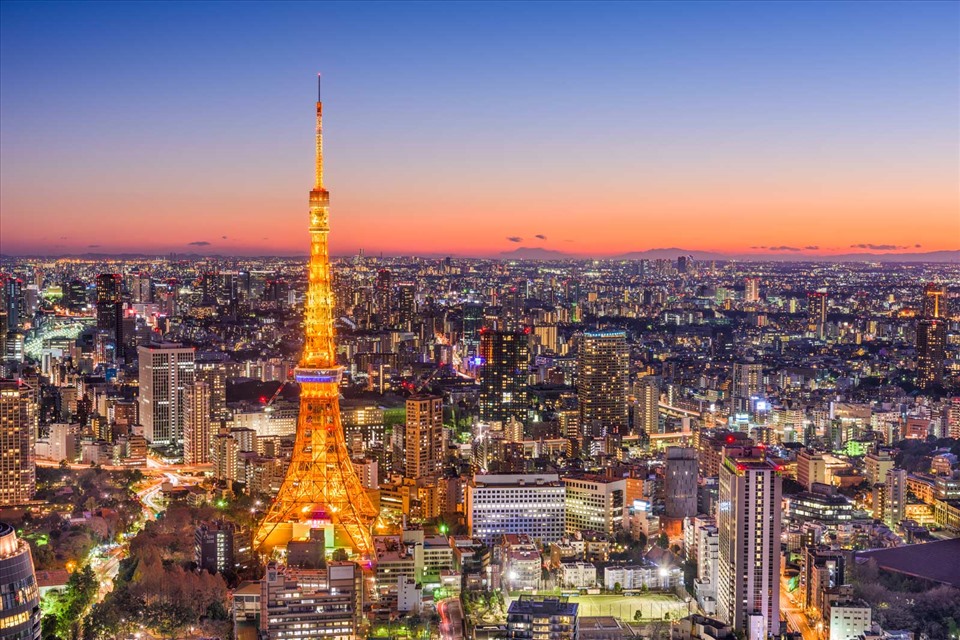 Tokyo là thành phố náo nhiệt và đông đúc. Ảnh: The Planet D