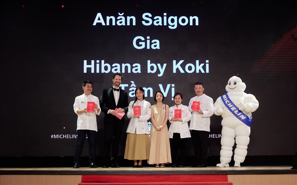 4 nhà hàng đạt 1 sao Michelin. Ảnh: BTC