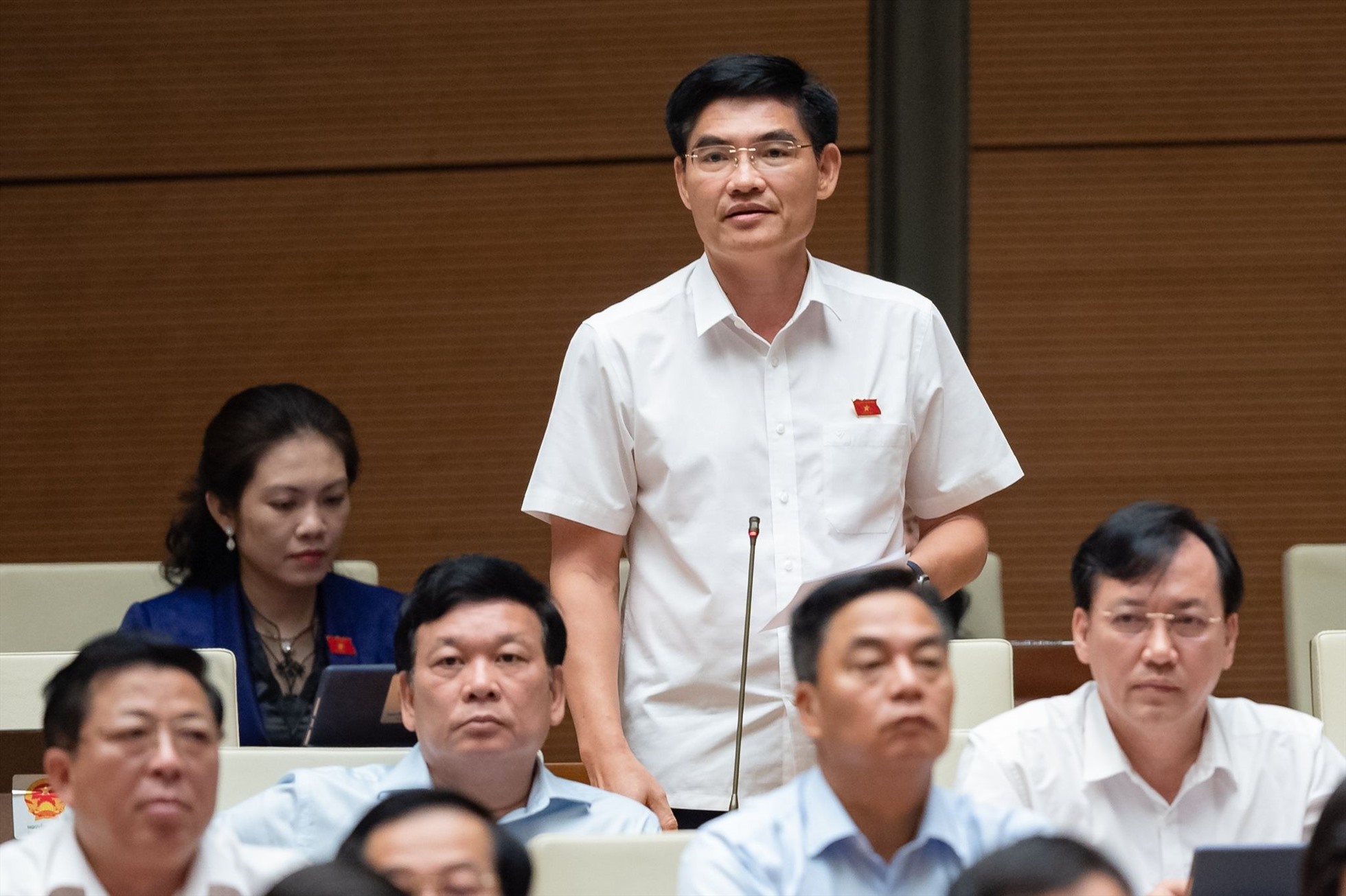 Đại biểu Nguyễn Thanh Hải - Đoàn ĐBQH tỉnh Thừa Thiên Huế. Ảnh: Quốc hội