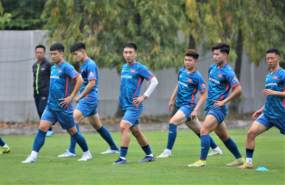 Đội tuyển Việt Nam chuẩn bị có 2 trận giao hữu vào dịp FIFA Days tháng 6. Ảnh: VFF