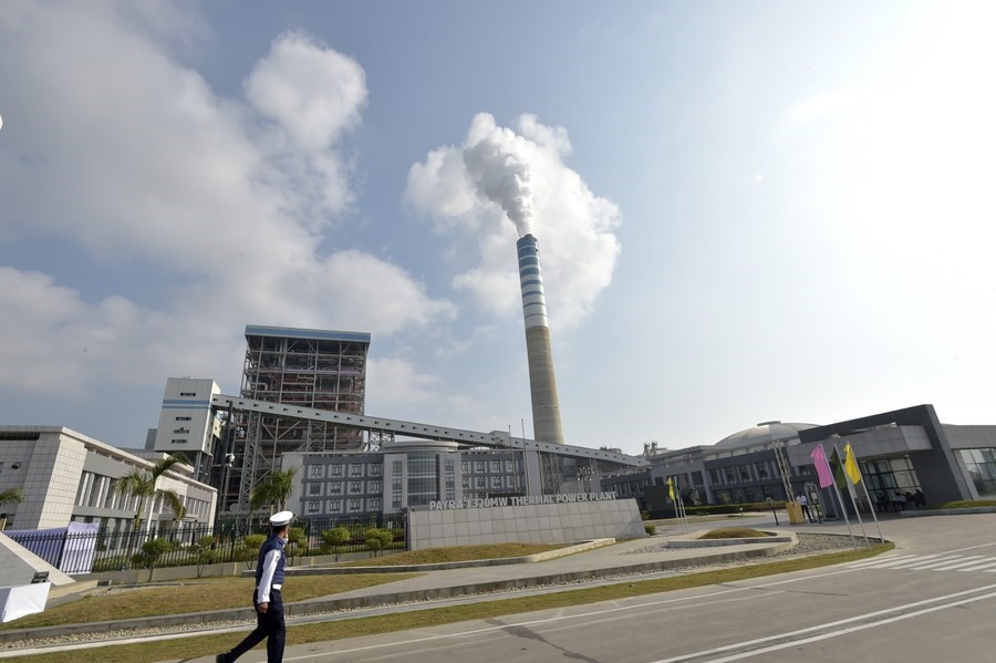 Nhà máy nhiệt điện than 1320MW ở Patuakhali, Bangladesh ngày 21.3.2022. Ảnh: Xinhua