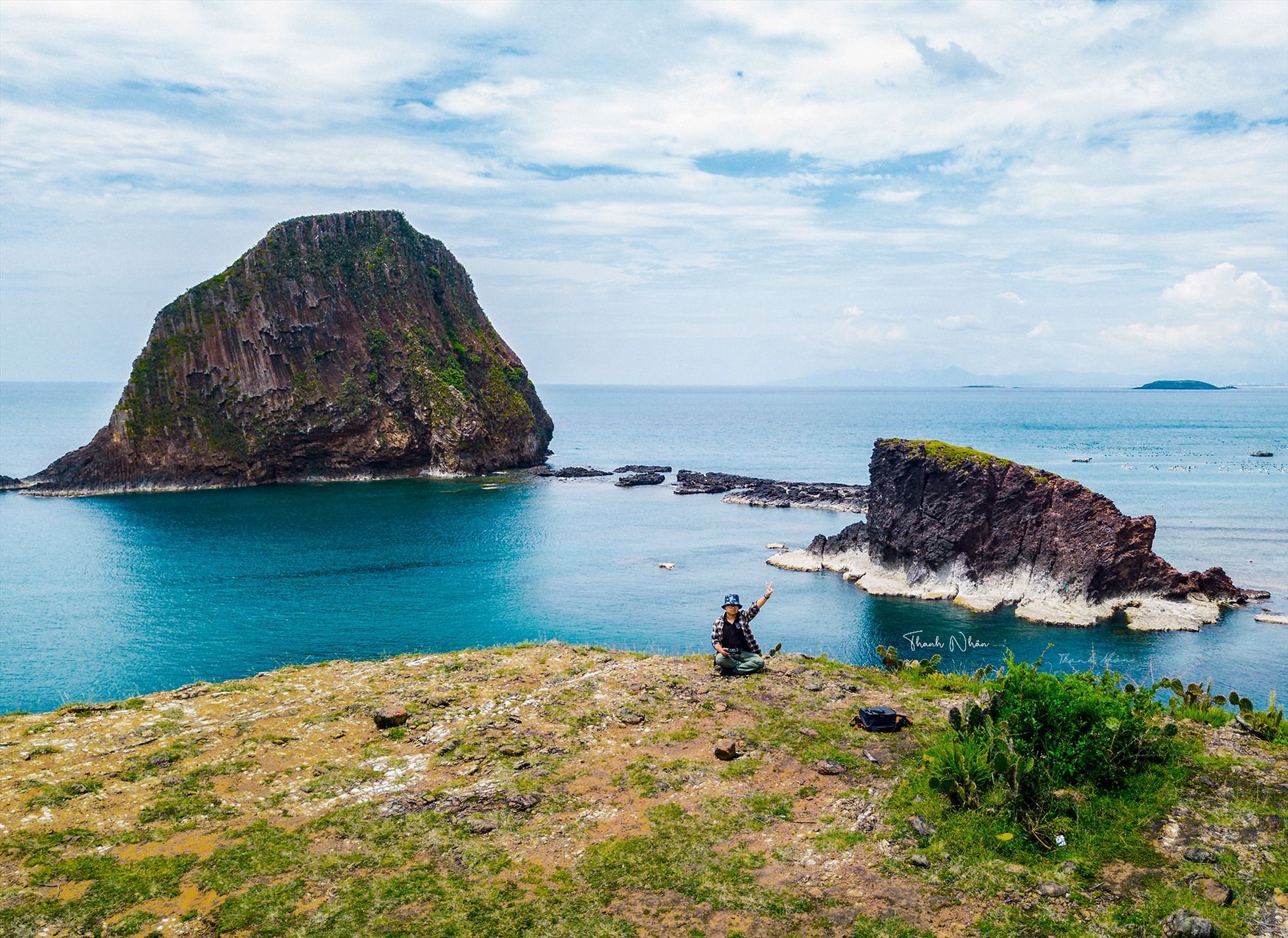 Đảo Hòn Yến thuộc thôn Nhơn Hội, huyện Tuy An, cách TP. Tuy Hòa hơn 20 km. Ảnh: Thanh Nhân