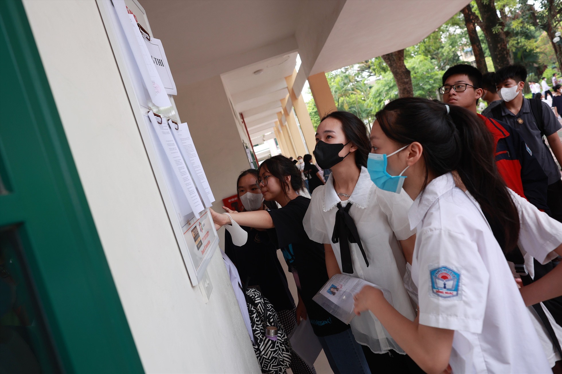 Mỗi học sinh Hà Nội được đăng kí 3 nguyện vọng vào trường THPT công lập năm 2023. Ảnh: Hải Nguyễn