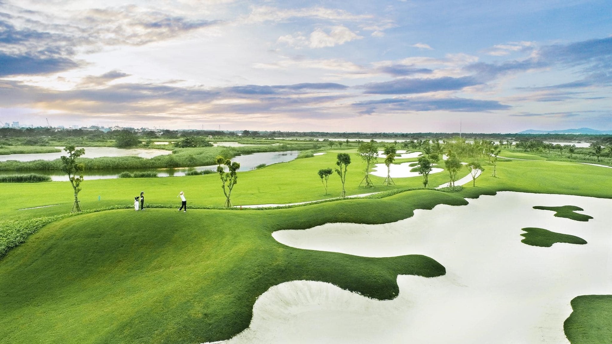 Hải Phòng sở hữu 4 sân golf lớn. Ảnh: Vinpearl Golf Hai Phong