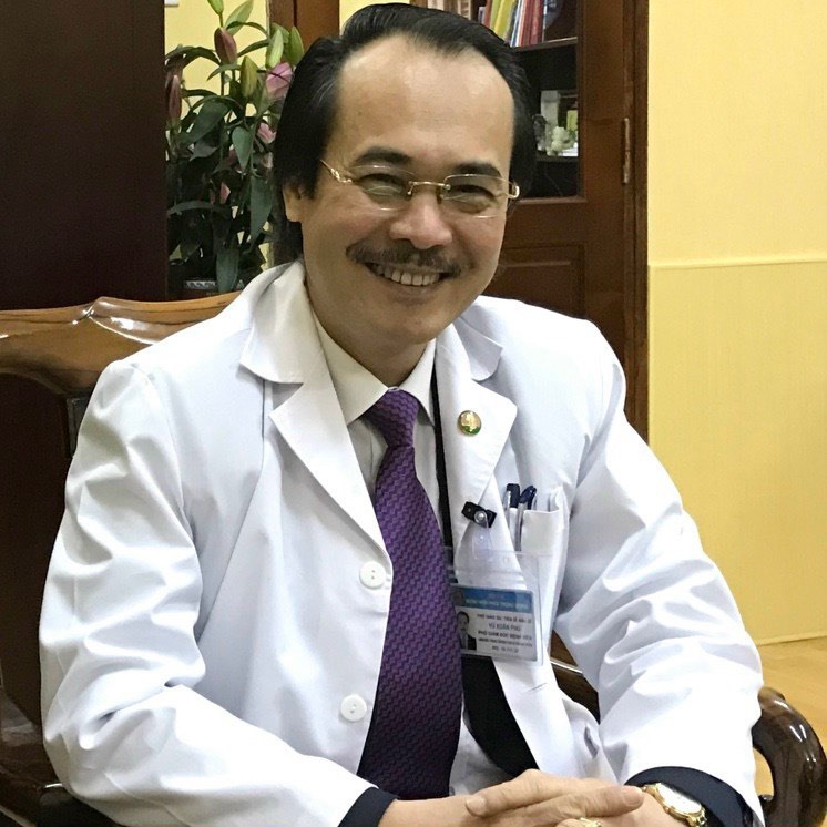 PGS.TS Vũ Xuân Phú, Phó Giám đốc Bệnh viện Phổi Trung ương. Ảnh: Nhân vật cung cấp