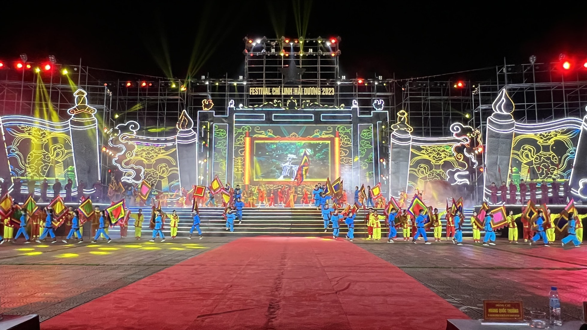 Mãn nhãn chương trình nghệ thuật chào mừng Festival Chí Linh Hải Dương 2023. Ảnh: Sở TTTT Hải Dương