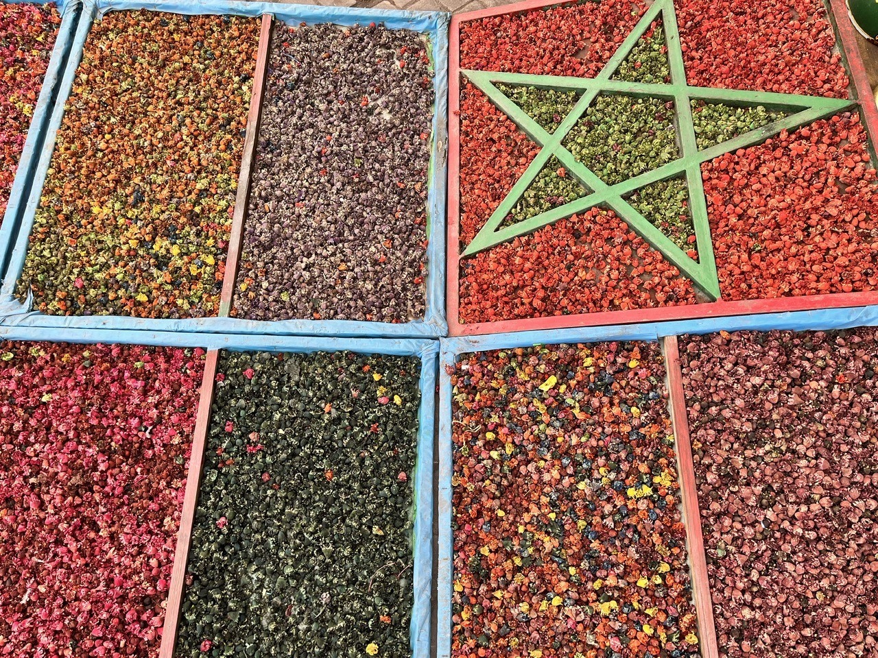 Cuộc sống ở Marrakech.