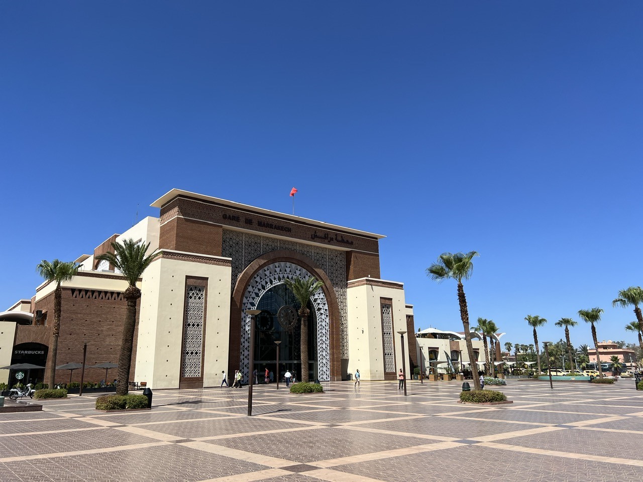 Ga tàu Marrakech - nhà ga cuối cùng ở khu vực phía nam của hệ thống đường sắt Morocco.