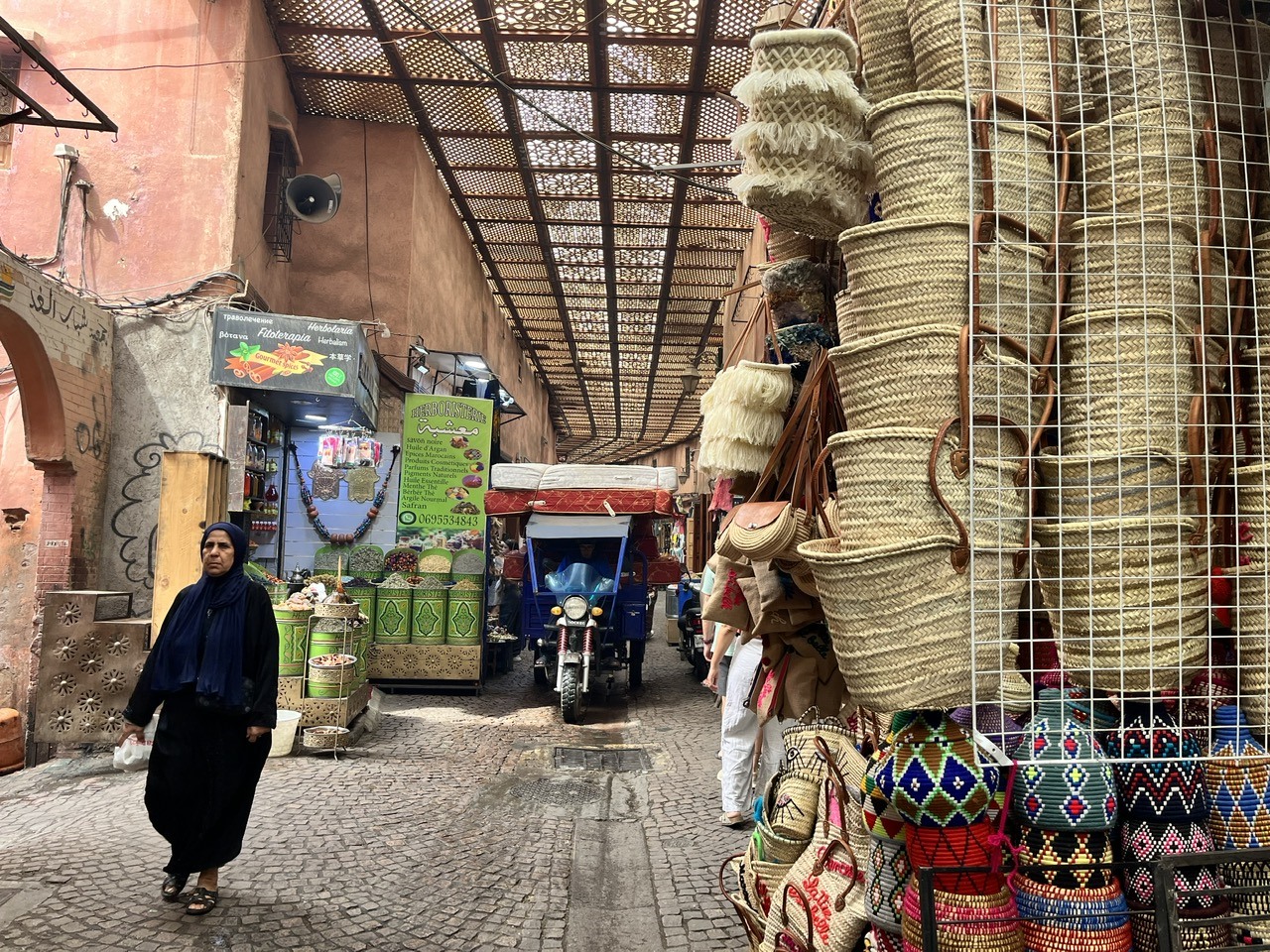 Cuộc sống ở Marrakech.