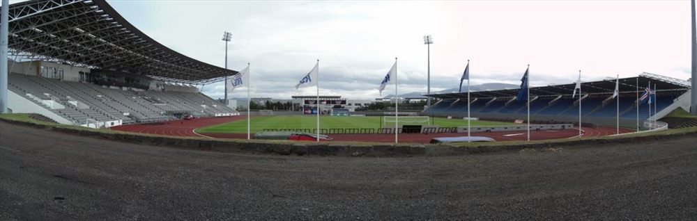 Sân vận động Reykjavik của Iceland. Ảnh: Getty.