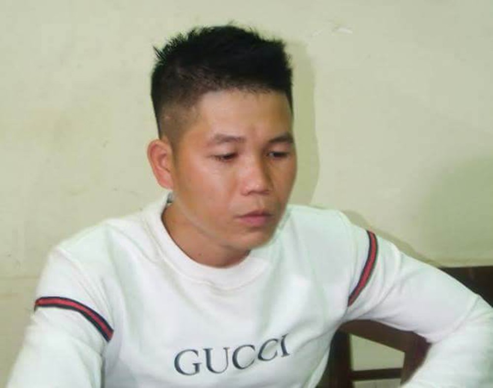 Nguyễn Quang Hưng tại cơ quan CSĐT. Ảnh: CACC.