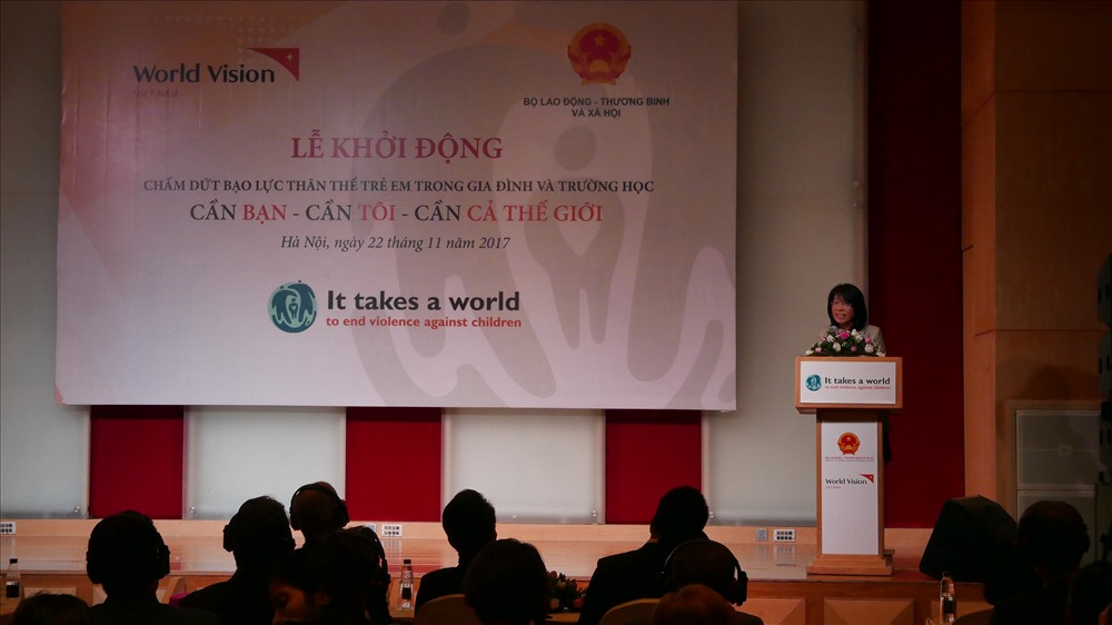 Trưởng đại diện tổ chức Tầm nhìn thế giới (World Vision) tại Việt Nam. Ảnh: PV