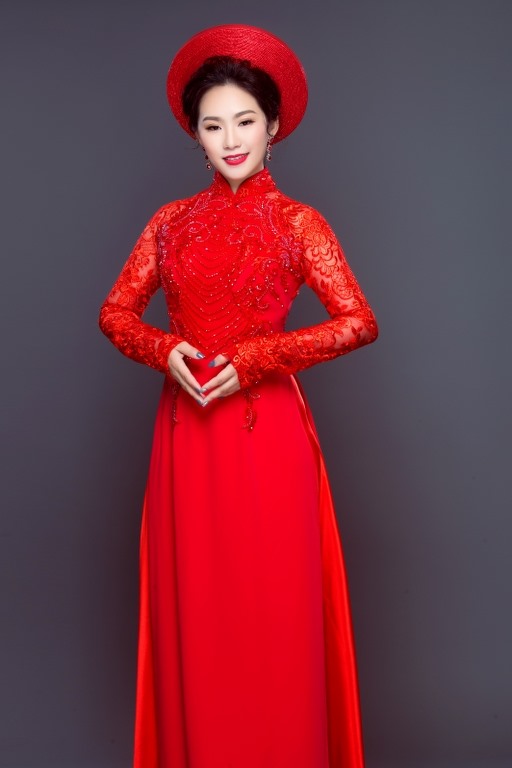 Áo dài cô dâu