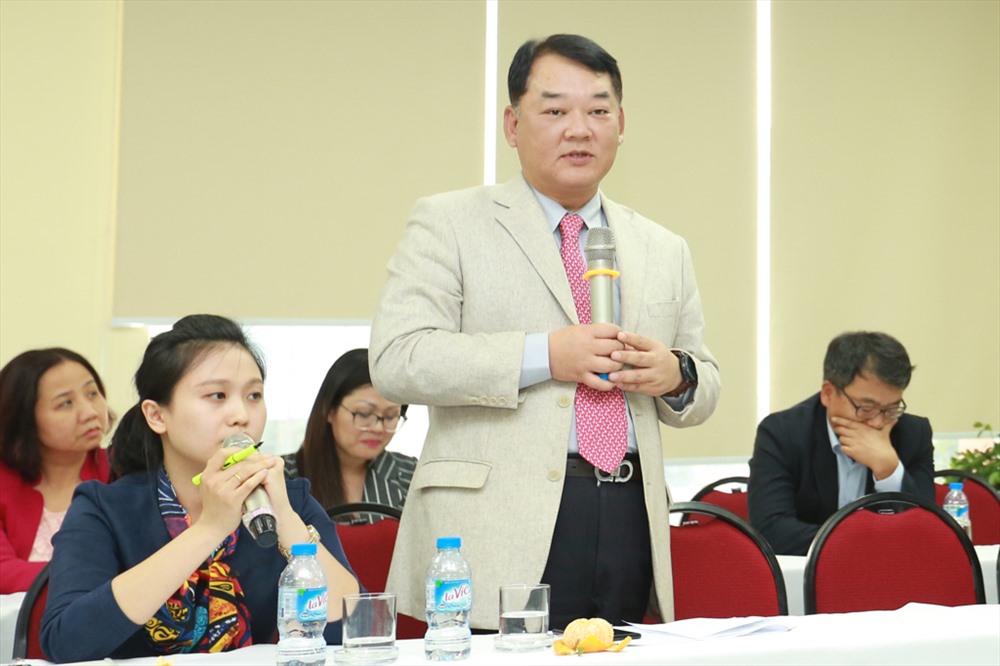 Ông Bang Hyunwoo - Phó Tổng Giám đốc Samsung Việt Nam. Ảnh: Hải Nguyễn