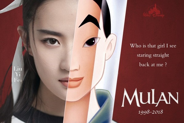 Disney cho rằng Lưu Diệc Phi là phiên bản hoàn chỉnh của “Mulan”