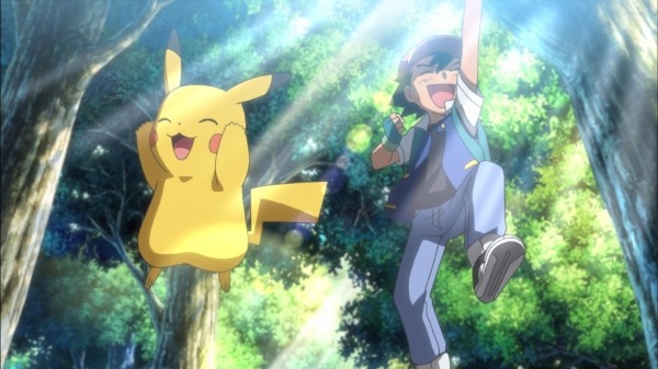 Pikachu và Satoshi trong phim