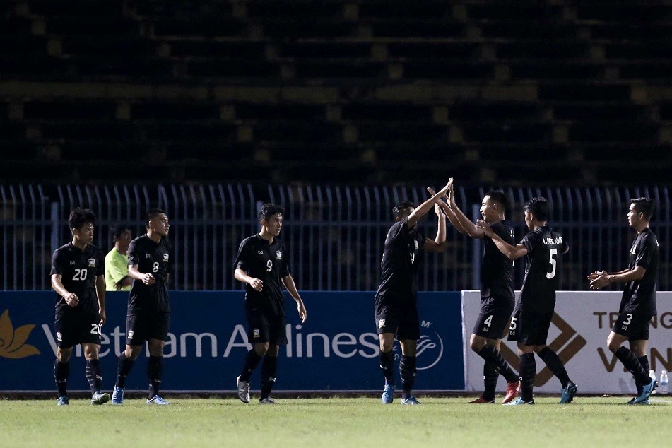 U21 Thái Lan đã có trận hòa may mắn trước U21 Tuyển chọn Việt Nam. Ảnh: BTC