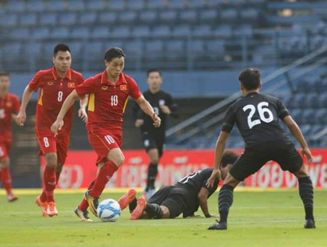 Công Phượng đã giúp U23 Việt Nam vượt qua đại kình địch Thái Lan ở giải giao hữu M-150 Cup. Ảnh: 24h.com.vn