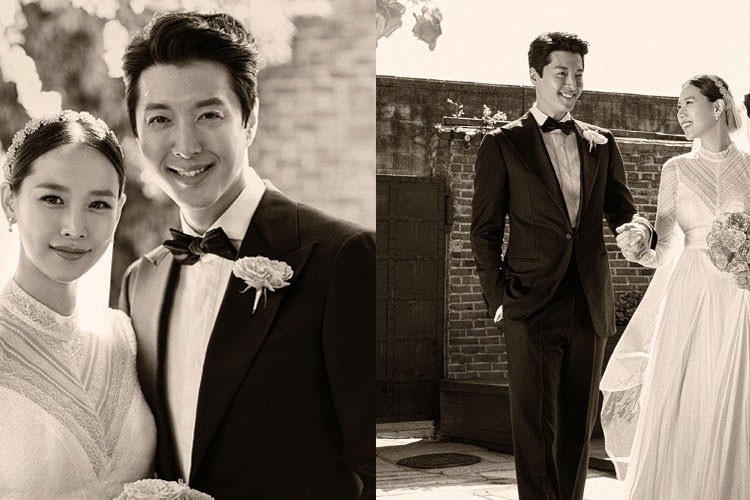 Hôn lễ của tài tử Lee Dong Gun cũng là một trong những hôn lễ được chú ý bậc nhất showbiz Hàn 2017. Lee Dong Gun và bà xã Jo Yoon Hee đi tới hôn nhân chỉ sau vài tháng hẹn hò.