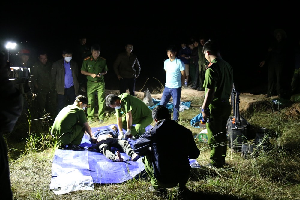 Hiện trường vụ án mạng có nguyên nhân tranh chấp đất đai khiến 1 người chết tại tiểu khu 263 thuộc xã Ea Bung.