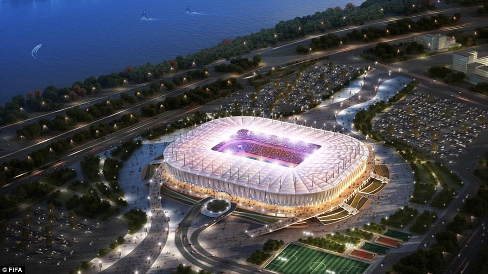 Sân Rostov-on-don, Rostov Arena (Sức chứa: 45.000 chỗ ngồi, chưa mở cửa). 