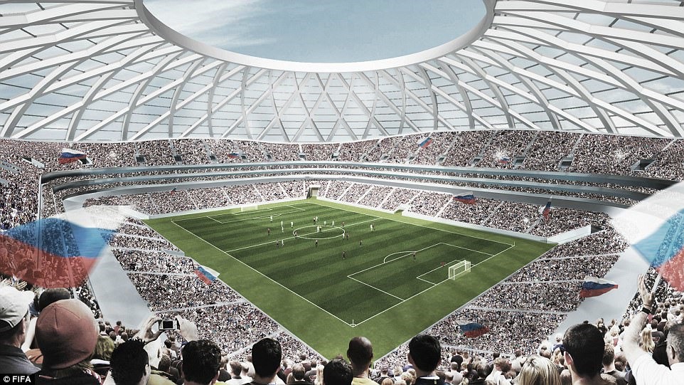 Sân Samara, Cosmos Arena (Sức chứa: 44.918 chỗ ngồi, chưa mở cửa) 