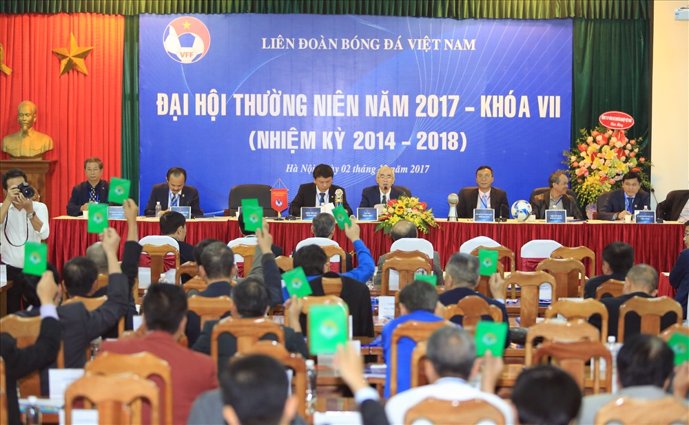 Đại hội thường niên Liên đoàn bóng đá Việt Nam (VFF) năm 2017
