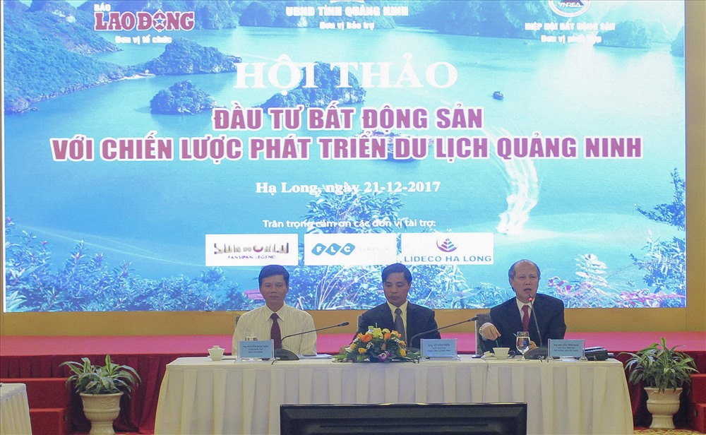 Ban Chủ trì Hội thảo Đầu tư bất động sản với chiến lược phát triển du lịch tỉnh Quảng Ninh