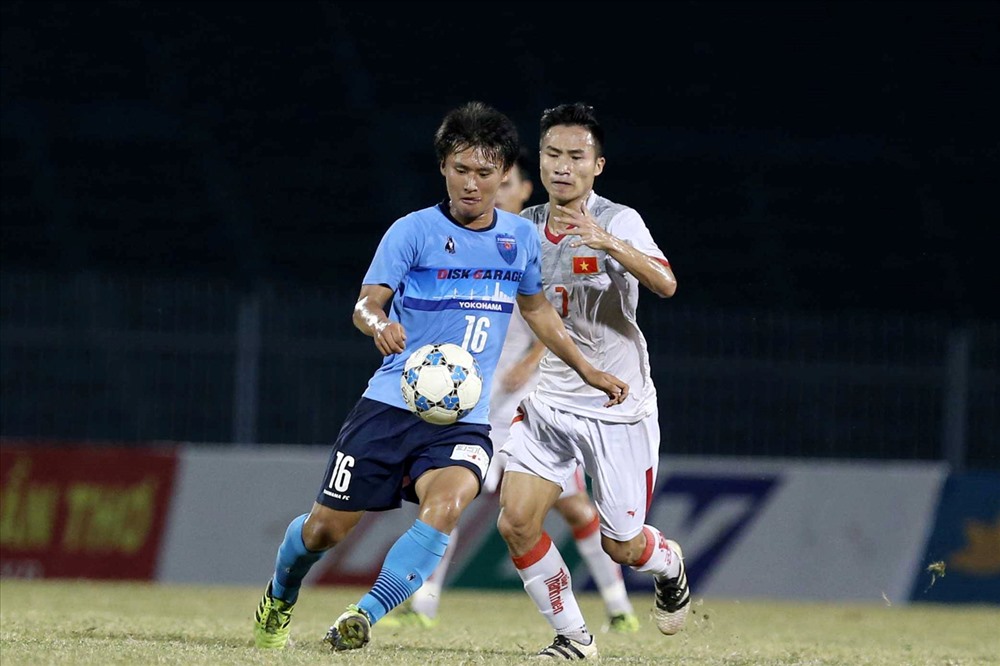 U21 Yokohama vượt trội hơn hẳn U21 Việt Nam trong trận chung kết. Ảnh: BTC