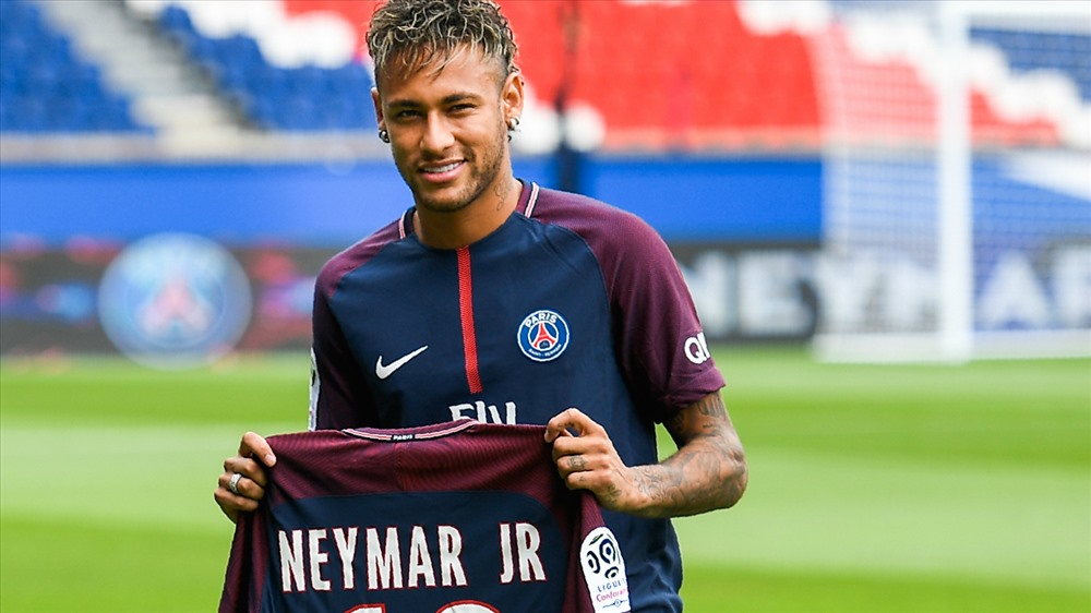 Neymar giờ đã là người của PSG. Ảnh: Getty.