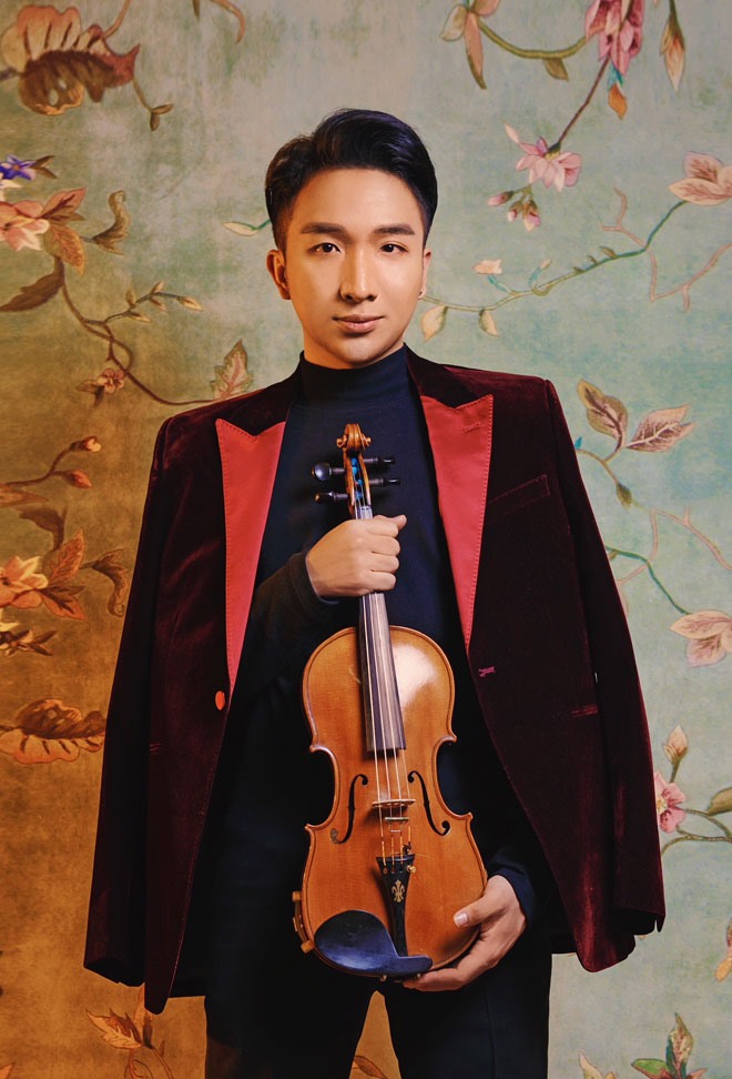 Nghệ sĩ violin Hoàng Rob. Ảnh: NVCC. 