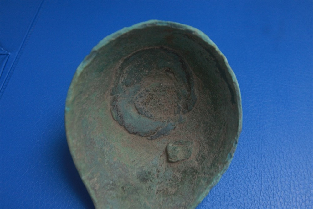 Hiện vật này có niên đại thời Văn hoá Đông Sơn, cách ngày nay khoảng 2500-2000 năm. ảnh:DN