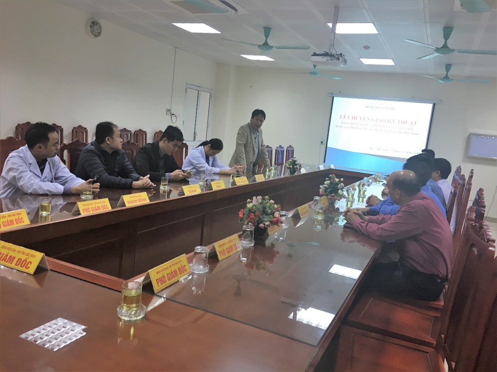 Lễ chuyển giao kỹ thuật cho Bệnh viện Sản nhi Bắc Ninh trong khuôn khổ đề án bệnh viện vệ tinh