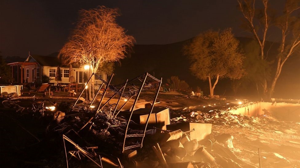 Những vụ cháy rừng mới nhất xảy ra chỉ 8 tuần sau hàng loạt vụ cháy rừng lịch sử tại bang California làm 44 người chết và phá hủy 8.900 căn nhà và các tòa nhà khác. Ảnh: Reuters